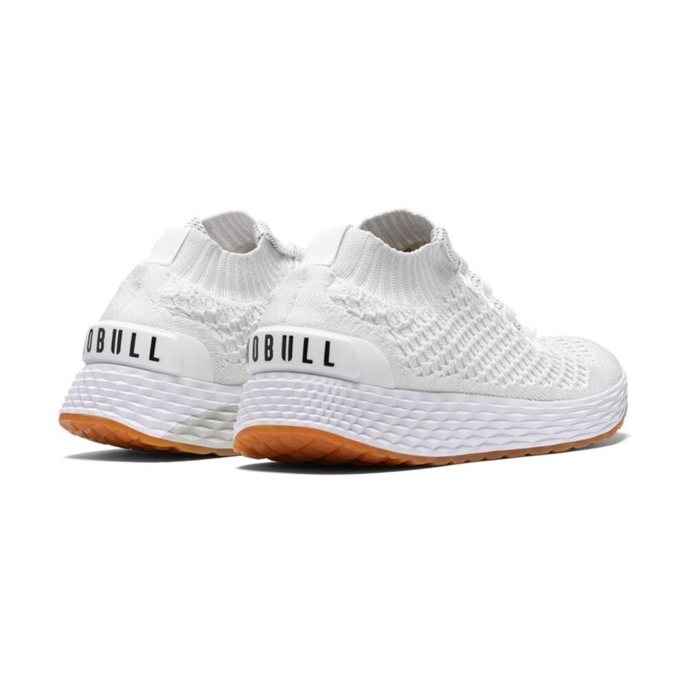 NOBULL Allday Knit Sneakers White Men’s Size 10.5 Training Gym Viral Shoes - Picture 6 of 16